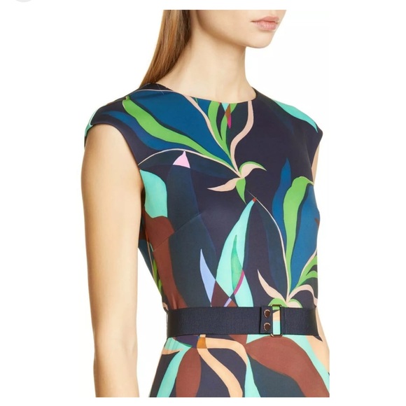 Ted Baker Adilyyn Supernatural Structure Bodycon Dress - Picture 5 of 12